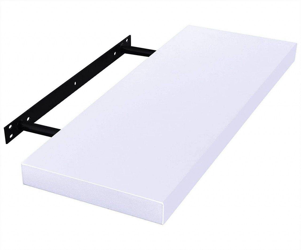 EUGAD Wandregal, 1-tlg., Holz Board Weiß Modern Farben in verschiedenen Größen