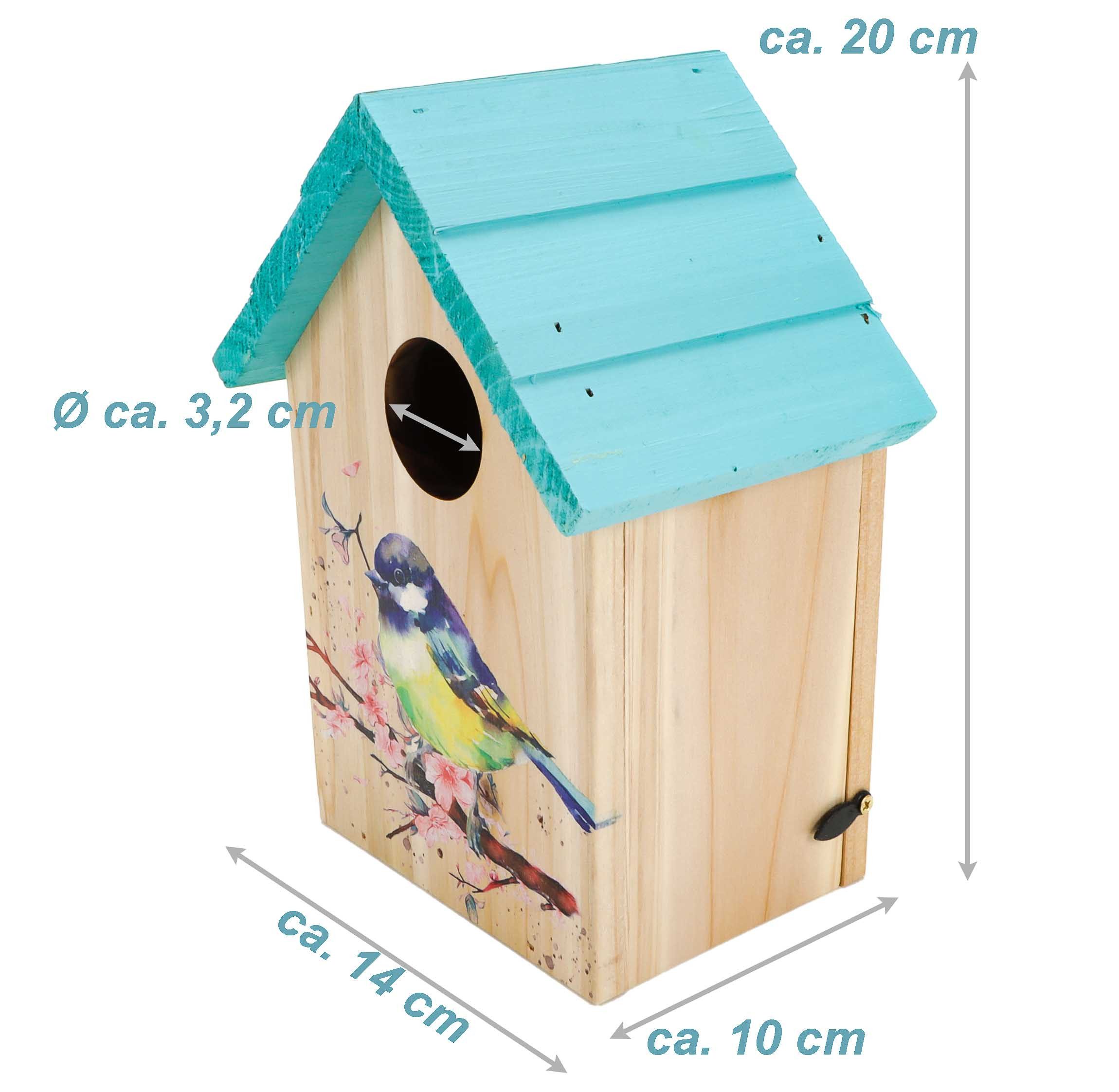 Bubble-Store Nistkasten Vogelhaus für Wildvögel, Nistkasten zum Hängen oder Stellen