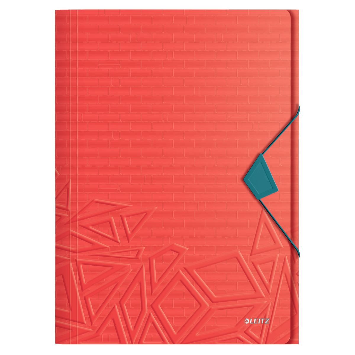 LEITZ Fächermappe LEITZ Eckspannermappe UrbanChic rot DIN A4