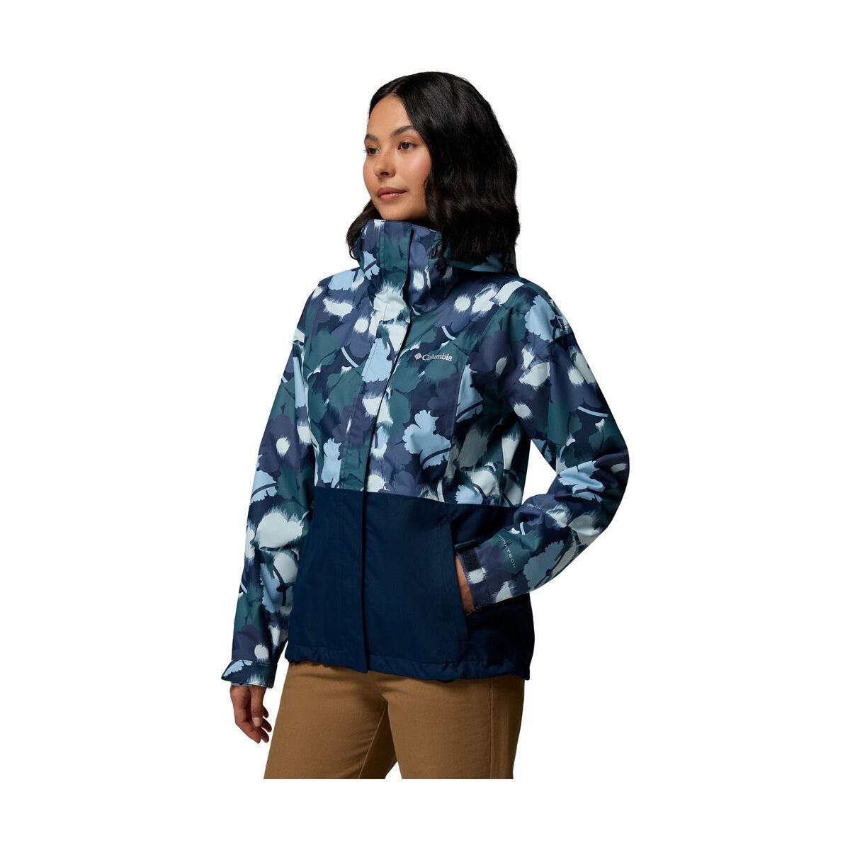 Columbia Outdoorjacke Hikebound Printed Jacket Bleiben Sie trocken und komfortabel mit dieser wasserdichten und