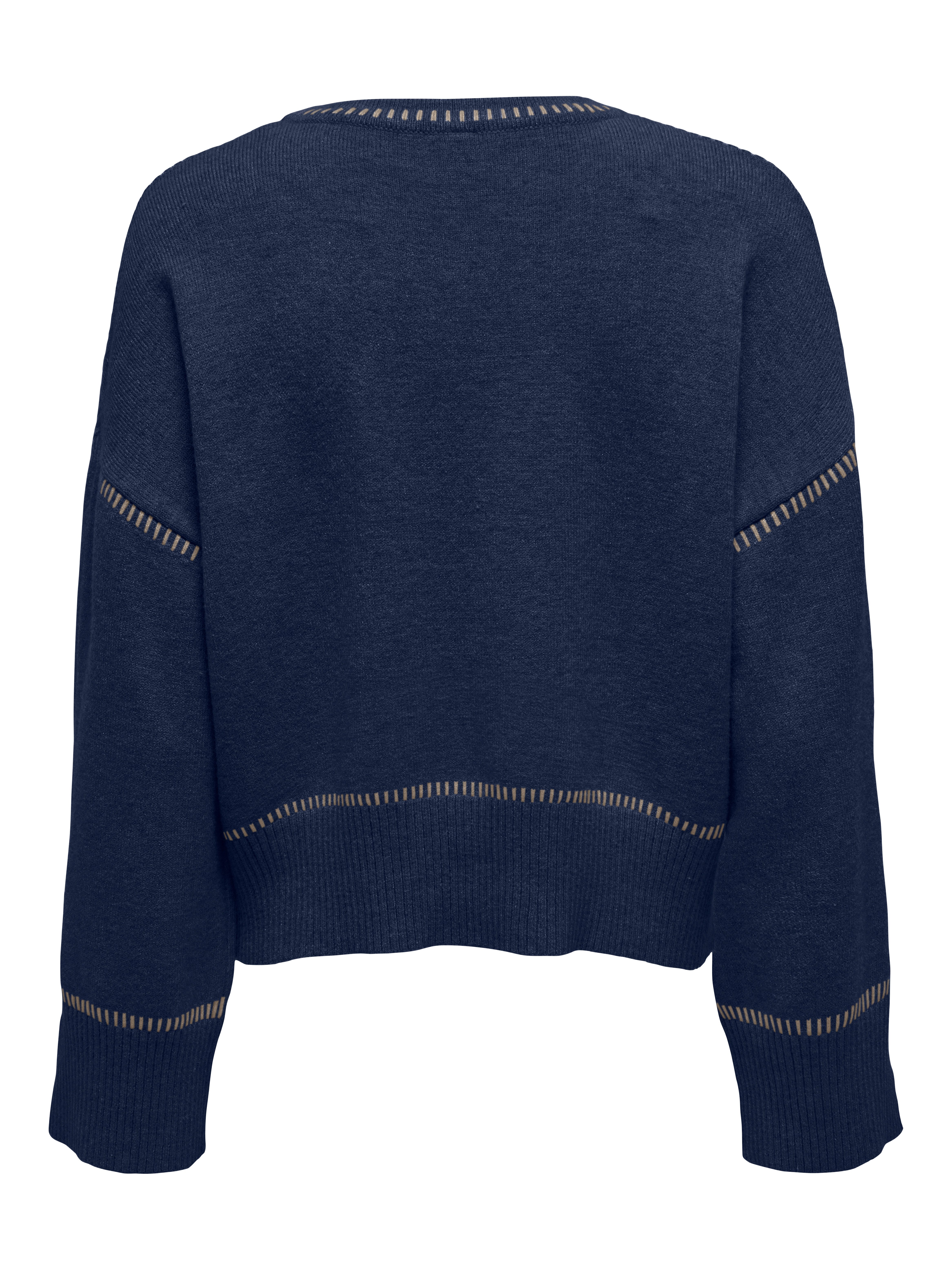 ONLY Strickpullover ONLIBI LS STITCH O-NECK CC KNT günstig online kaufen