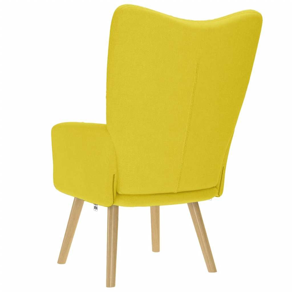 vidaXL Sessel Relaxsessel Hellgelber Stoff