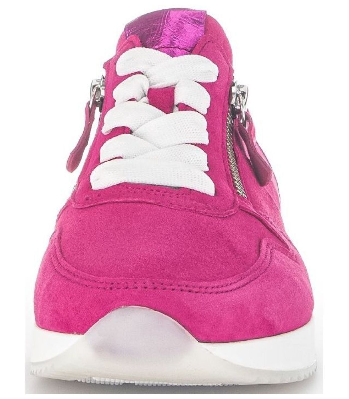 Veloursleder/Textil Sneaker Pink Gabor Sneaker