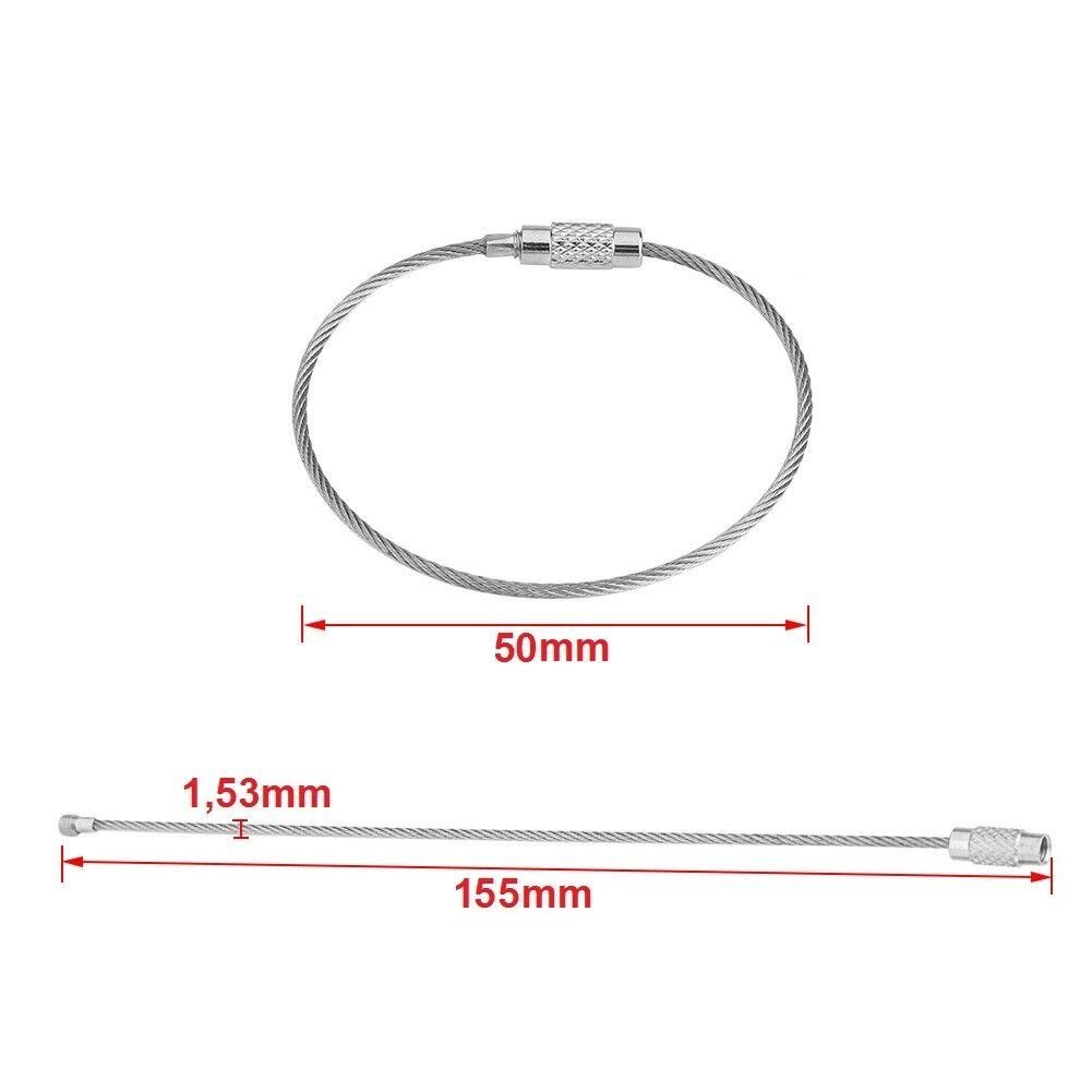 BAYLI Schlüsselanhänger Set 10 Stück Schlüsselringe günstig online kaufen