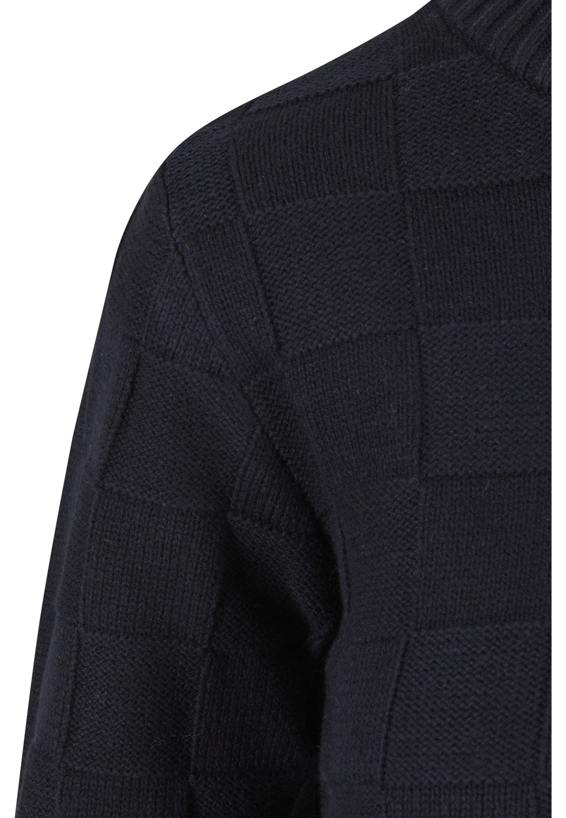 URBAN CLASSICS Rundhalspullover Urban Classics Damen Ladies Check Knit Sweater (1-tlg)