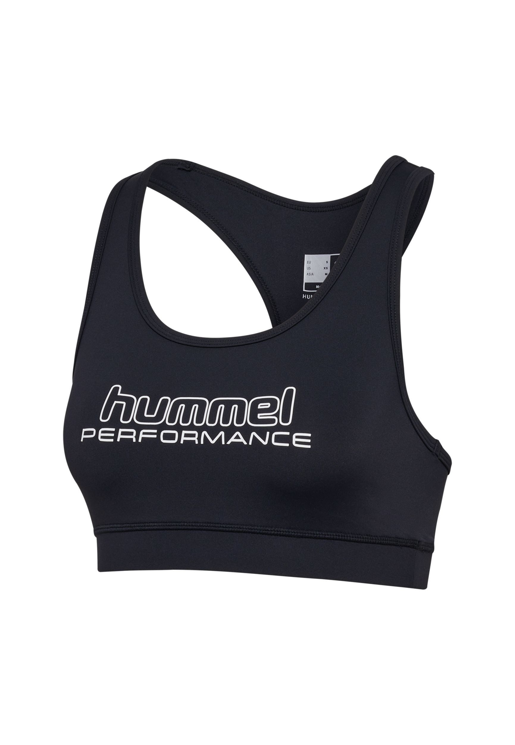 hummel Shirttop Sport-BH Racer Back Komfort und Flexibilität (1-tlg) hmlTE FUNDAMENTAL SPORTS BRA