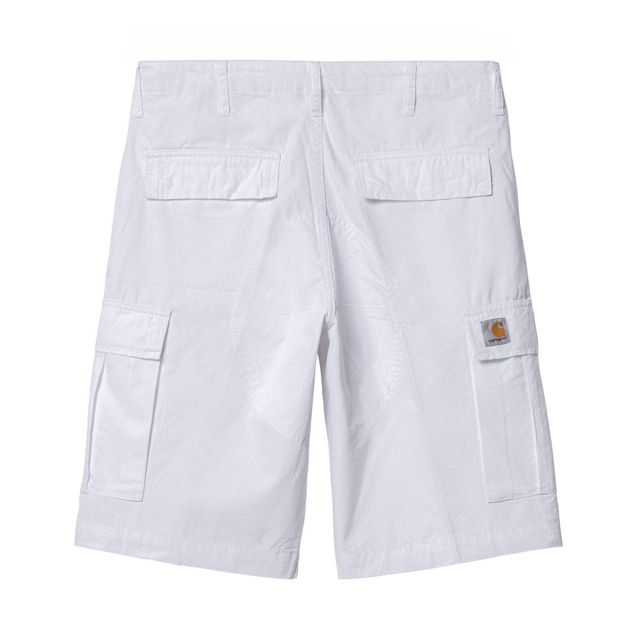 Carhartt WIP Shorts Carhartt WIP Regular Cargo Short Herren White Rinsed