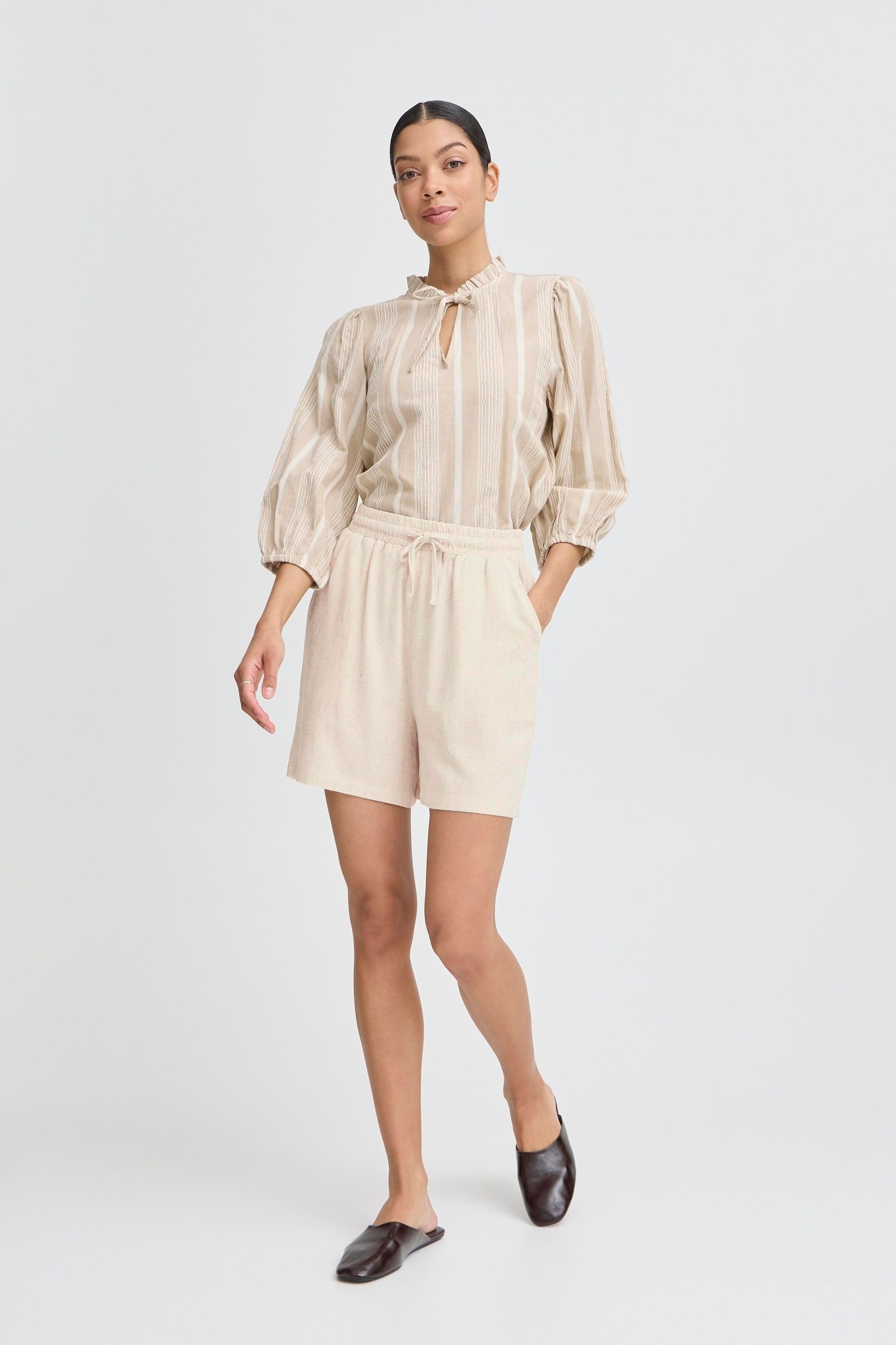 b.young Shorts Leinenhose günstig online kaufen