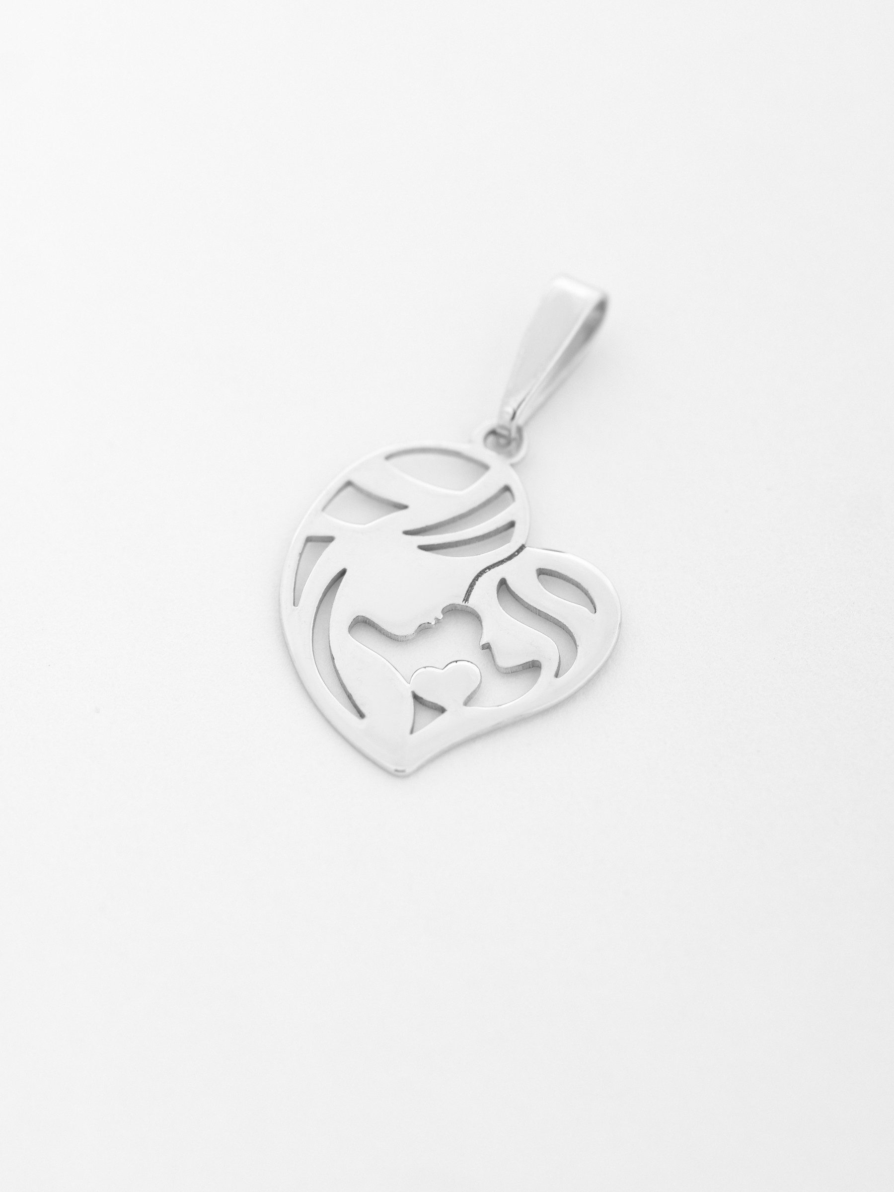 Secretforyou Kettenanhänger Kettenanhänger Anhänger 925 Silber "Mutter und Tochter" Echtschmuck, 925 Sterlingsilber