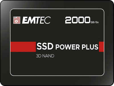 EMTEC X150 SSD 2TB externe HDD-Festplatte (2 TB) 2,5" 550 MB/S Lesegeschwindigkeit, 330 MB/S Schreibgeschwindigkeit