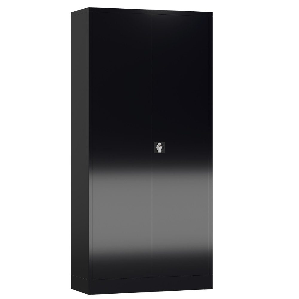 Steelboxx Mehrzweckschrank Aktenschrank 195x92x60cm Büro Metallschrank günstig online kaufen