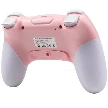 HYTIREBY Wireless Controller für Nintendo Switch/PC/IOS/Android Gamepad Gaming-Controller (mit programmierbarer Funktion Double Shock, 6-Axis Gyroscope Gamepad)