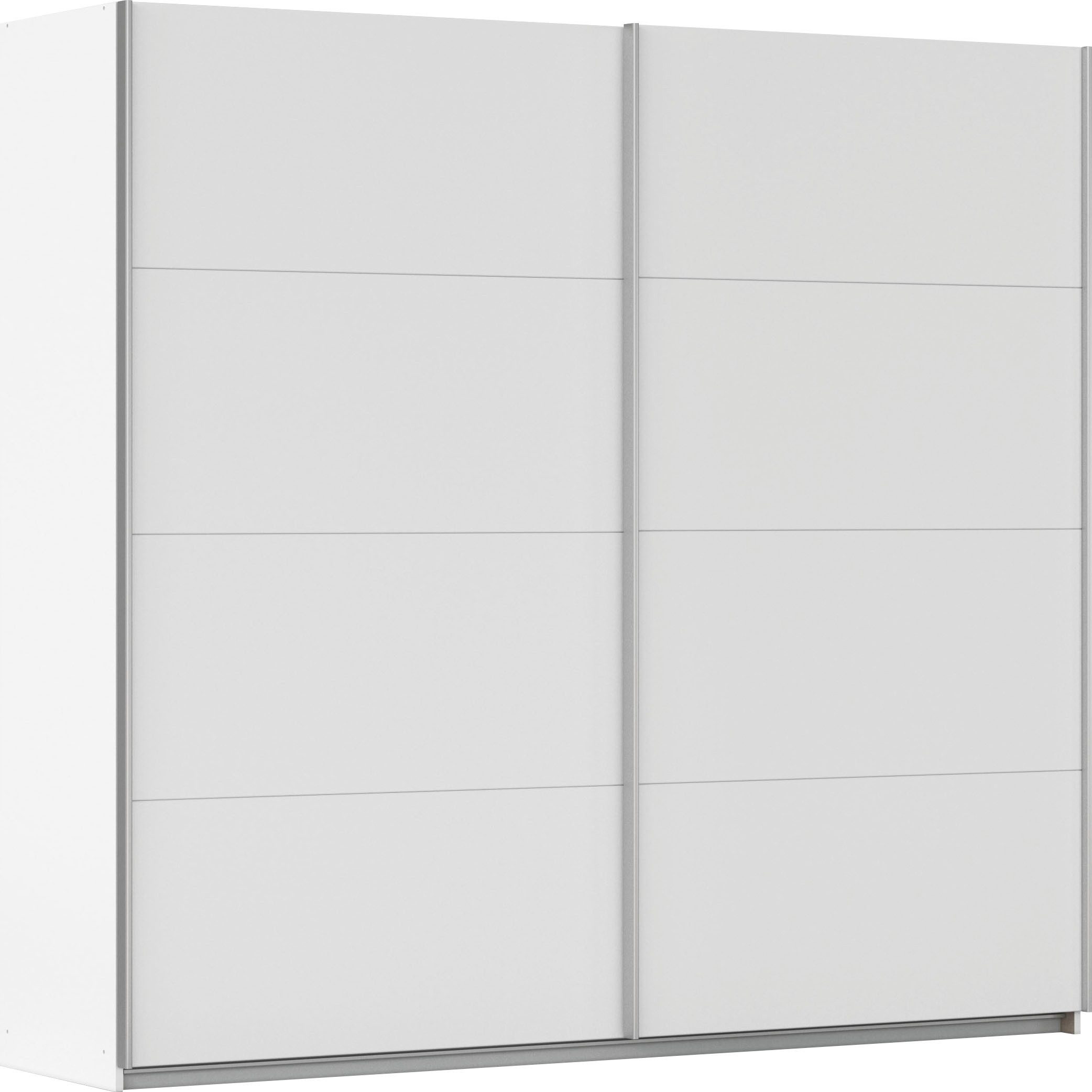 OTTO home Schwebetürenschrank Kleiderschrank Schrank Garderobe Schlafzimmerschrank THANOS (3 verschiedene Ausstattungen BASIC/CLASSIC/PREMIUM (inkl. SOFT-CLOSE) Optional mit Spiegel, Metall-Griffleisten alufarben MADE IN GERMANY