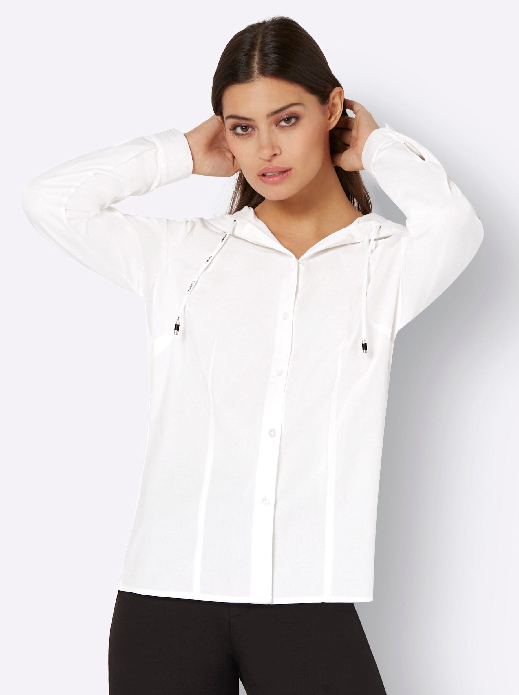 creation L Klassische Bluse Langarmbluse . günstig online kaufen