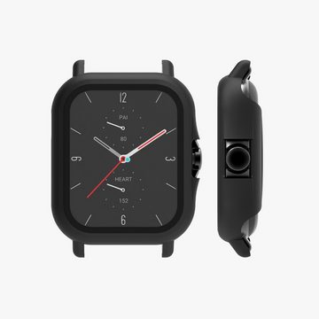 kwmobile Smartwatch-Hülle 2x Hülle für Huami Amazfit GTS 2, Fullbody Fitnesstracker Glas Cover Case Schutzhülle Set