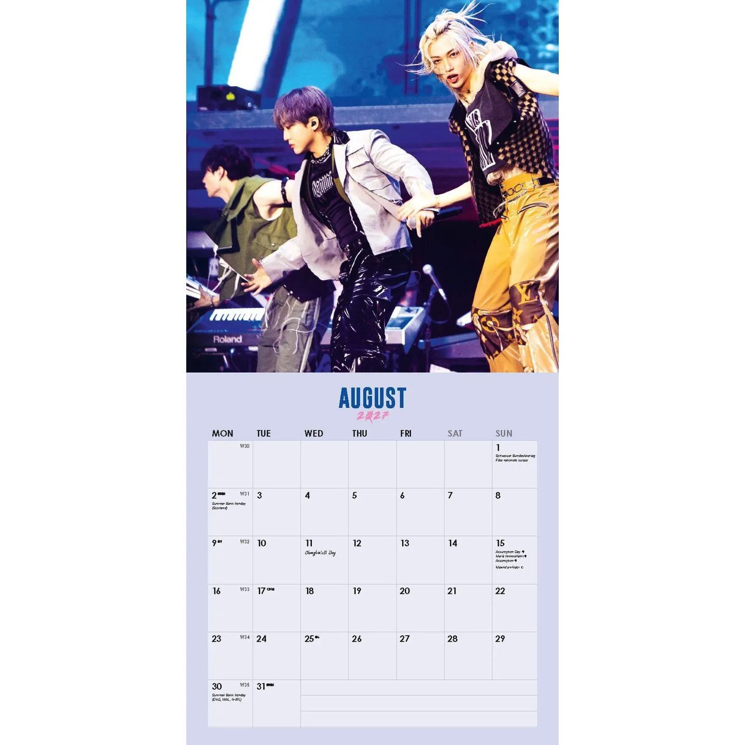 Wandkalender Stray Kids Kalender 2027 – Bild 4 von 5