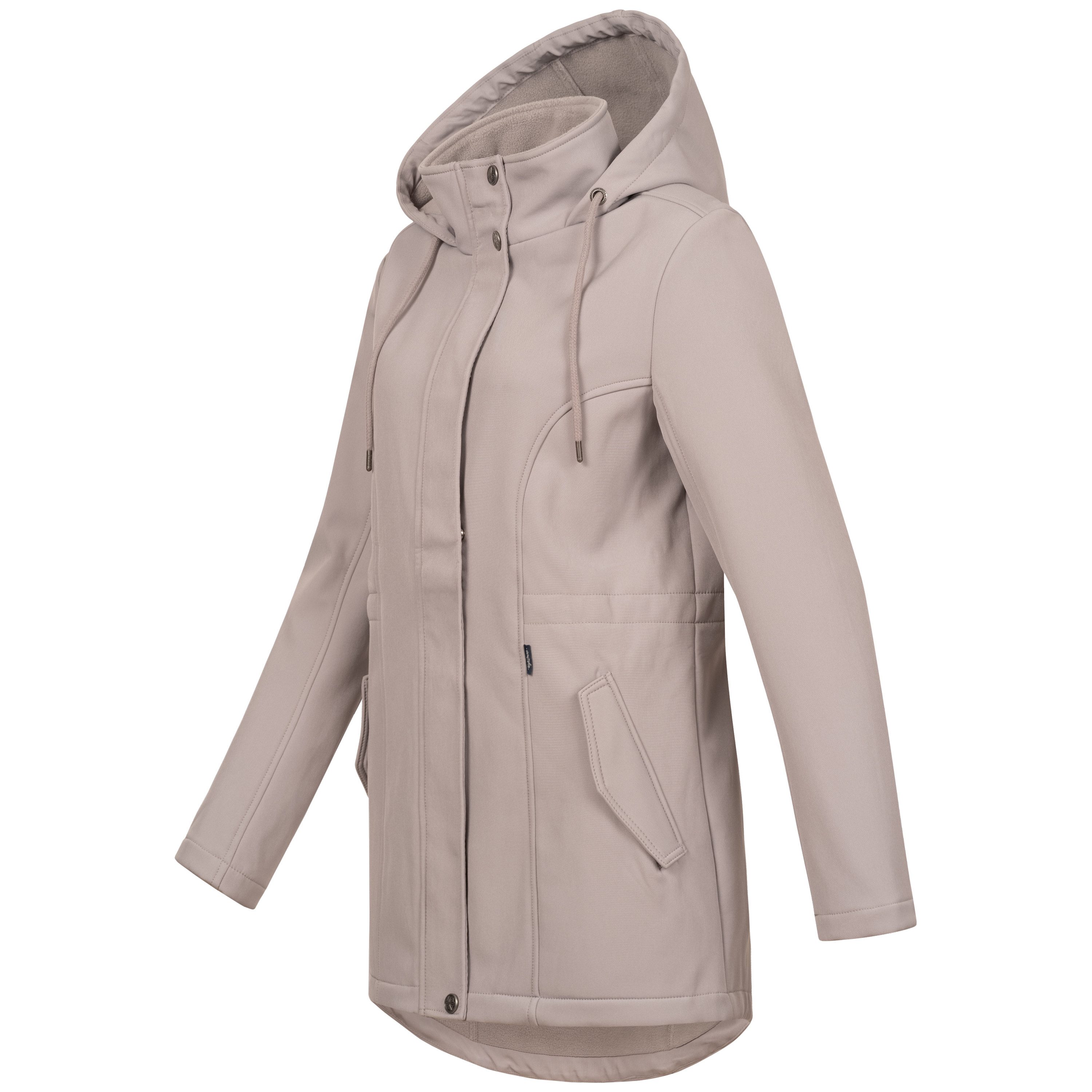 SUBLEVEL Softshelljacke Damen Jacke Übergangs Frühling günstig online kaufen