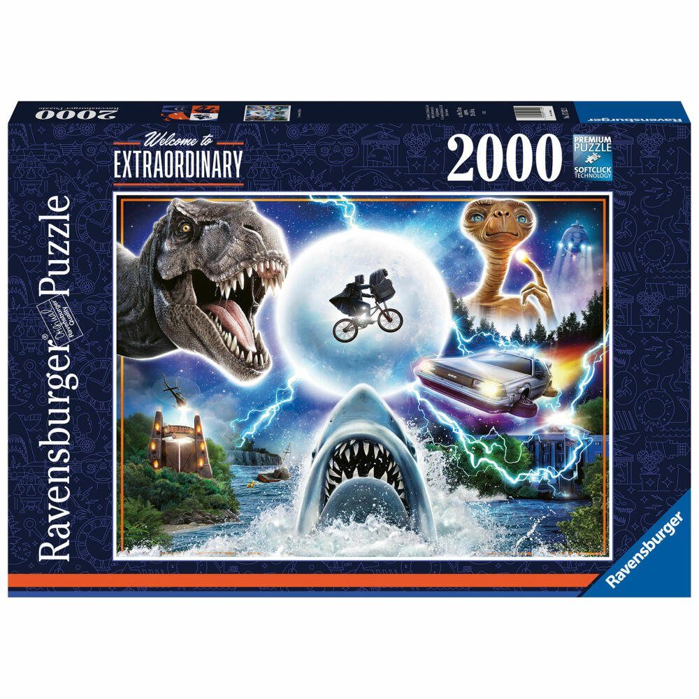Ravensburger Puzzle Nostalgia Universals Filmklassiker, Puzzleteile