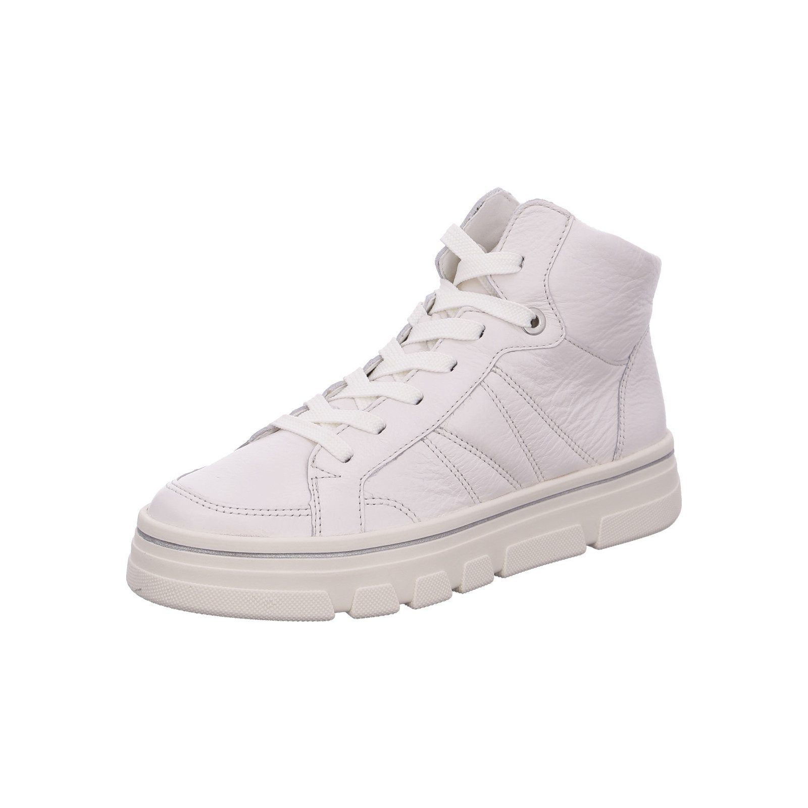 Ara Canberra - Damen Schuhe Sneaker Stiefeletten Leder weiß