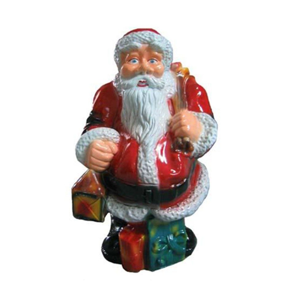 Xlmoebel Weihnachtsfigur Weihnachtsmann Statue Deko Nikolaus Skulptur 59cm (59 cm), Made in Europa