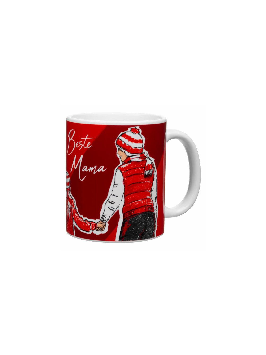 Fortuna Düsseldorf Becher Fortuna Düsseldorf Tasse „Beste Mama“, Steinzeug