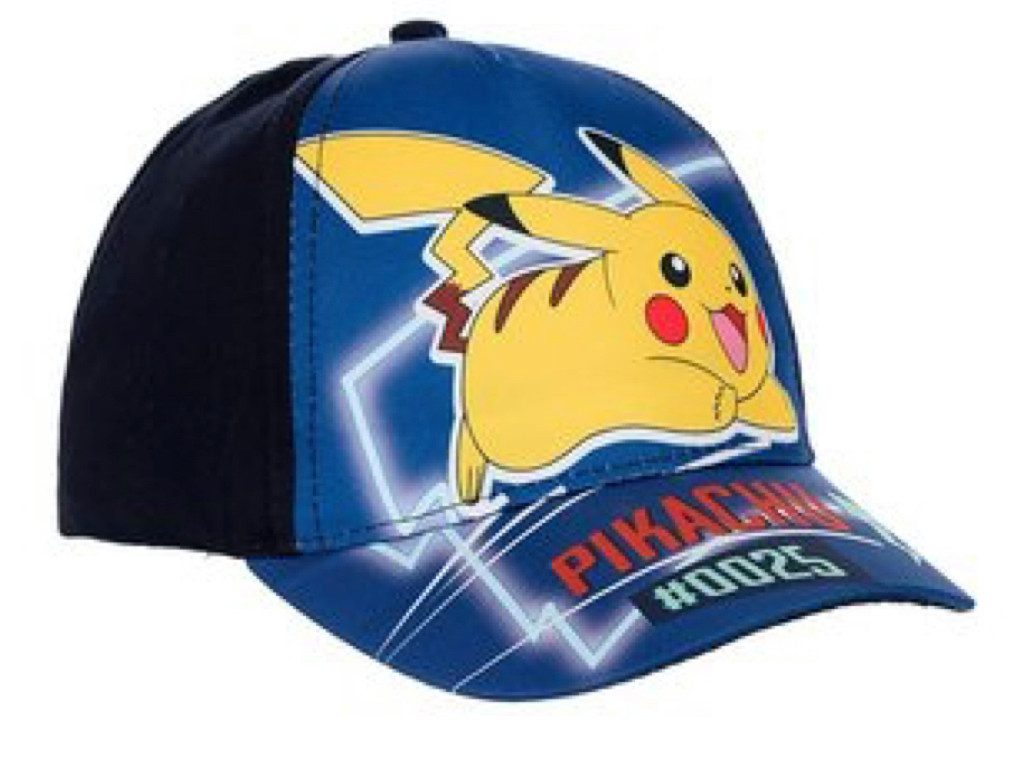 Baseball Cap Basecap Kappe Schirmmütze mit Pikatchu Motiv von Pokemon