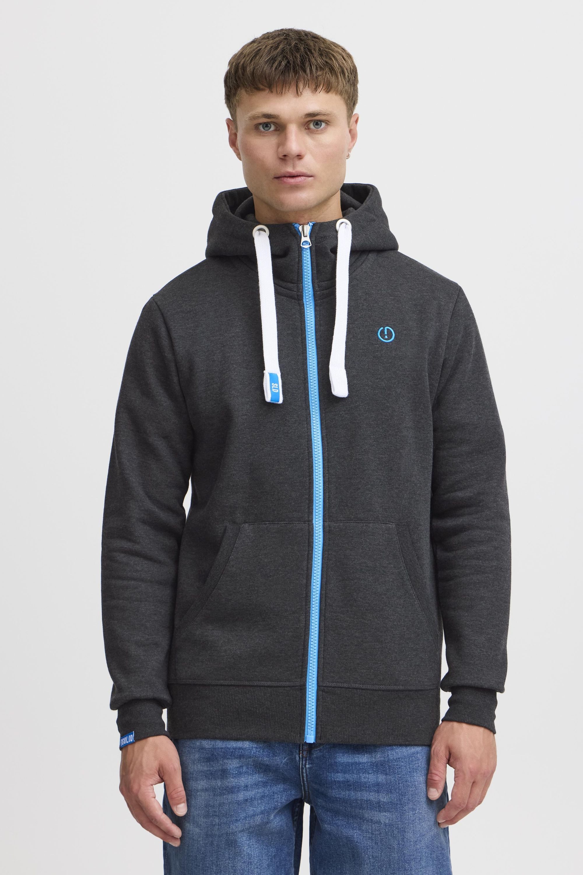 !Solid Kapuzensweatjacke SDBenn High Neck Zip-Hoodie günstig online kaufen
