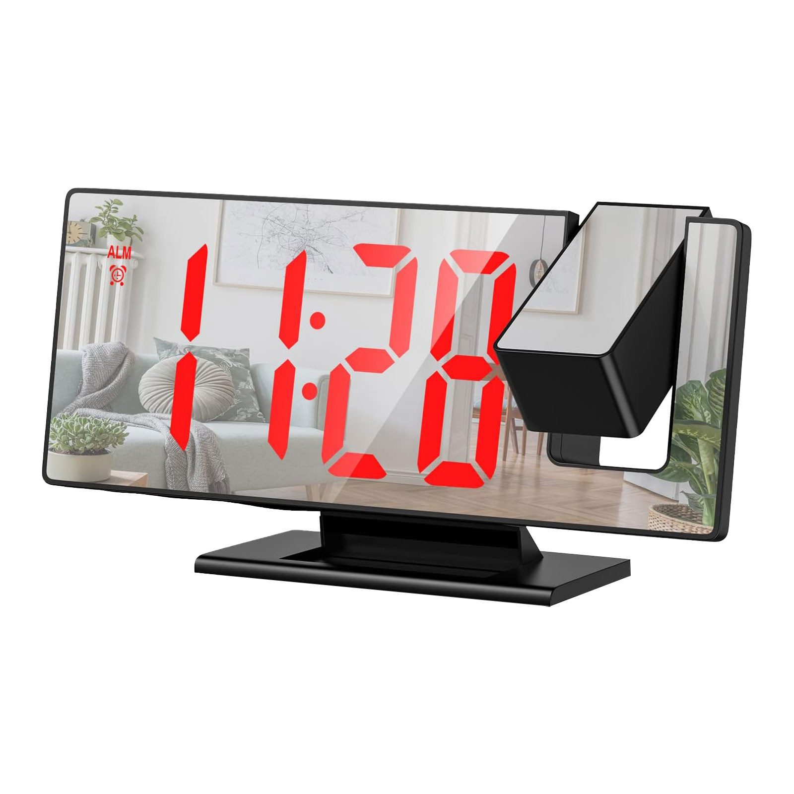 MODFU Projektionswecker Digital Wecker Uhr Digitalwecker günstig online kaufen