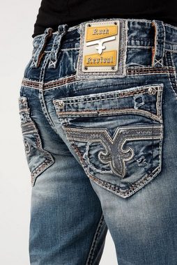 Rock Revival Straight-Jeans