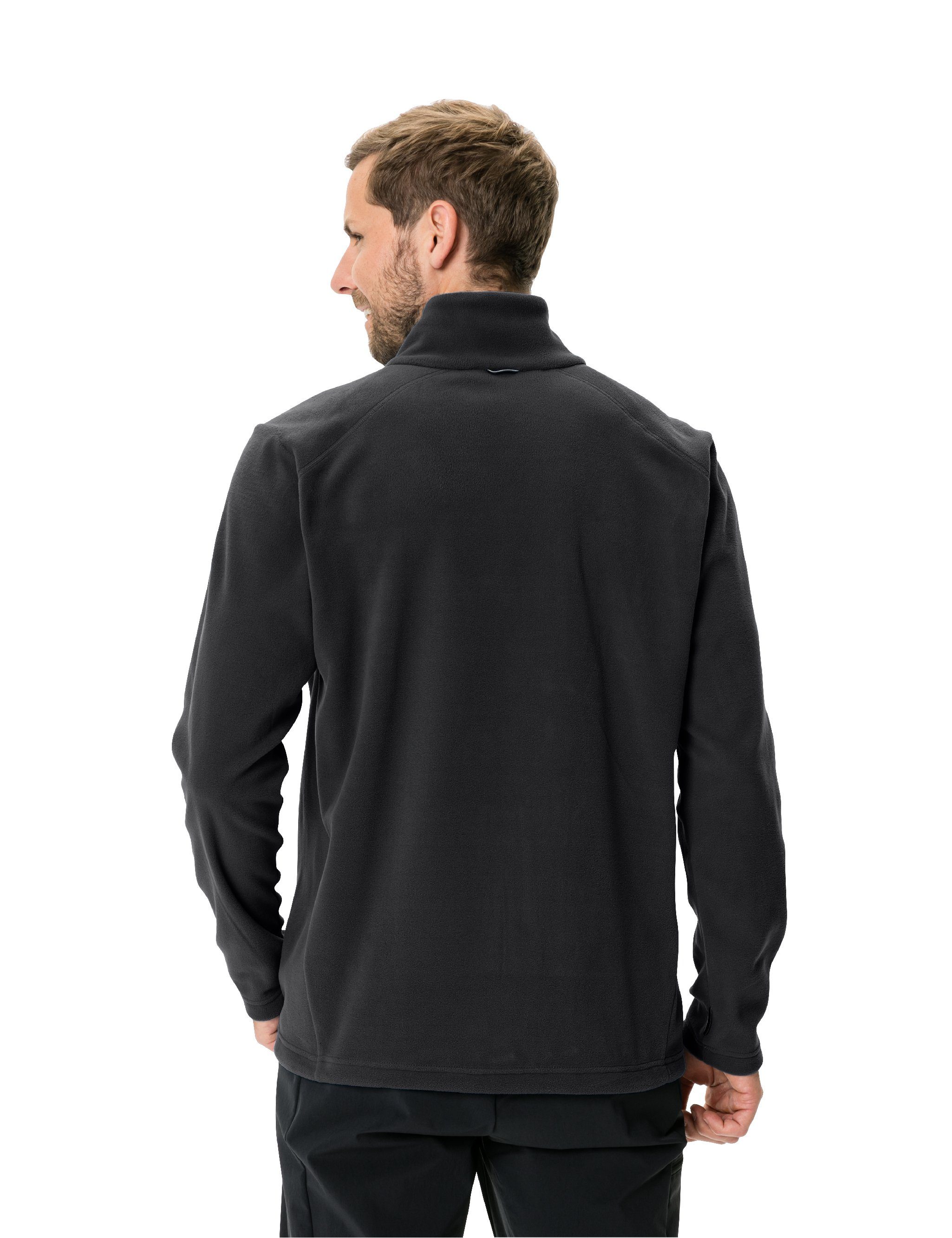VAUDE Outdoorjacke Men's Rosemoor Fleece (1-St) II black kompensiert Jacket Klimaneutral