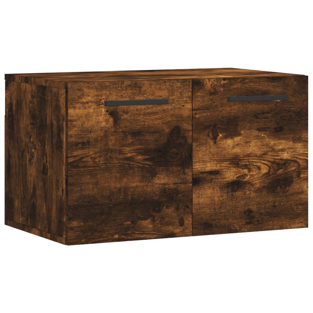 vidaXL 60x36,5x35 Holzwerkstoff cm Räuchereiche (1-St) Wandschrank Fächerschrank