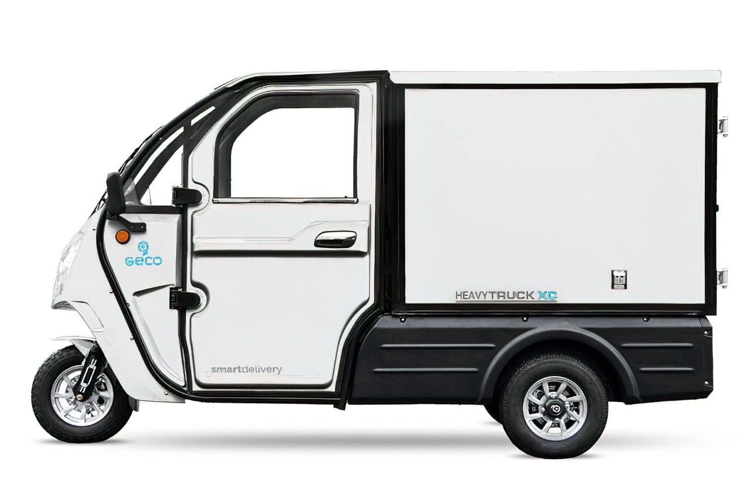 Smarty Elektromobil 2010259 Elektroauto Geco Heavy Truck XC 3kW mit 60Ah Kofferaufbau