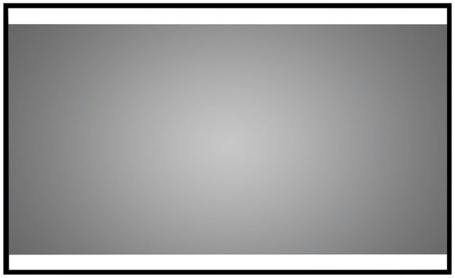Talos Badspiegel »BLACK SHINE« (Komplett-Set), BxH: 120x70 cm, energiesparend und dimmbar-Otto