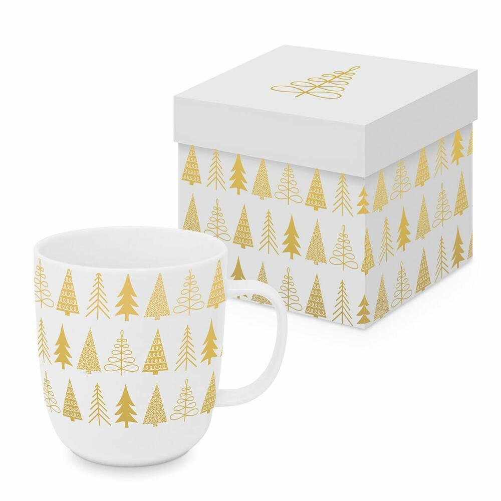 PPD Tasse Pure Mood gold Matte Mug 400 ml, Bone China