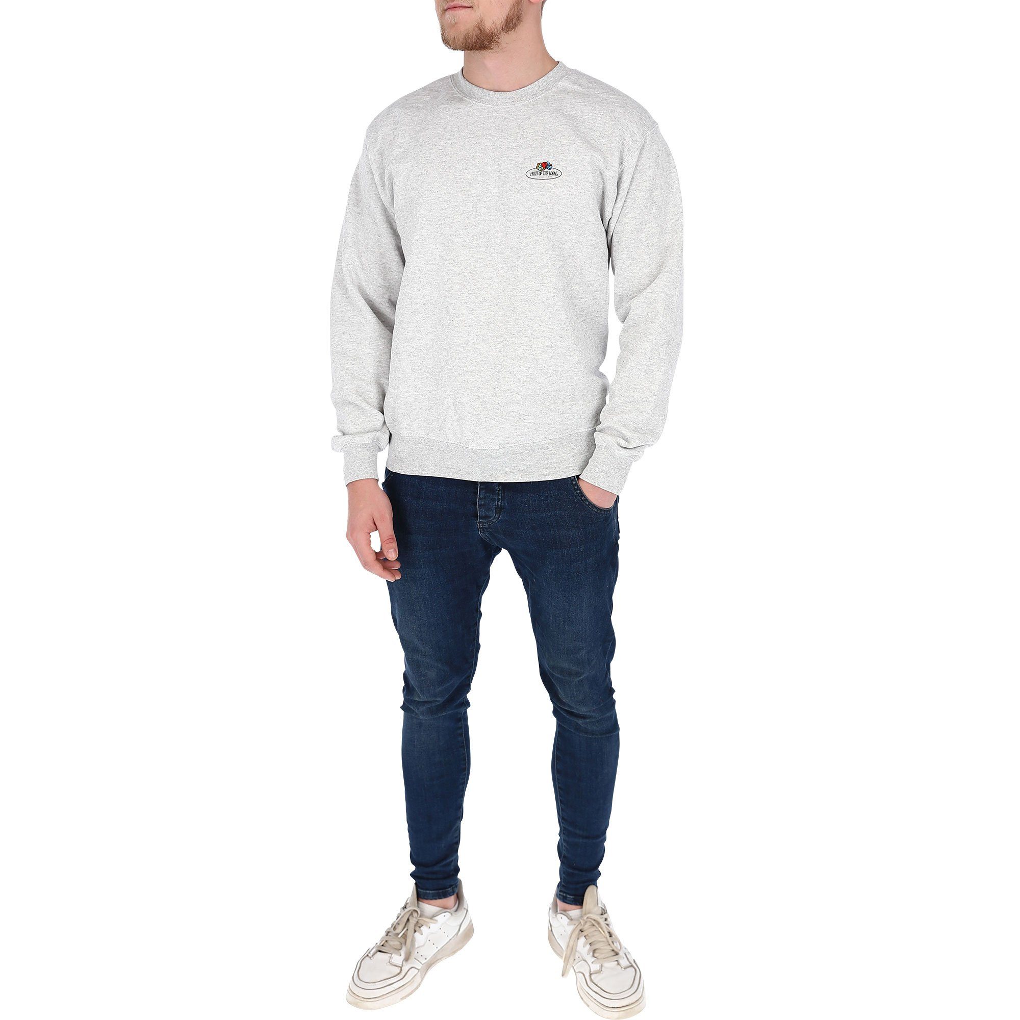 Fruit of the Loom Sweatshirt Sweatshirt mit Vintage-Logo – Bild 4 von 5