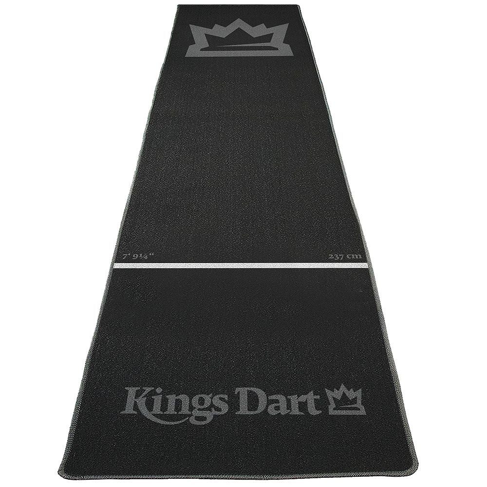 Kings Dart Dartscheibe Dartmatte Turnier Pro, Markiert deutlich die Wurfbahn – verhindert Durchlaufen