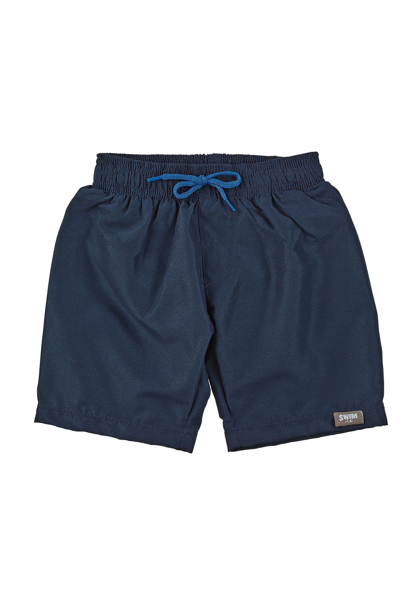 Sterntaler® Badehose Badeshort uni (1-St) Baby Badehose - Badeshorts mit Windeleinsatz bis Gr 86/92, uni - Badeshorts Babys, Badehose in Blau und Marine, UV-Schutz 50+ und Weitenregulierung - Badeshorts Kinder - UV Schutz 50+ uni Пляжная мода