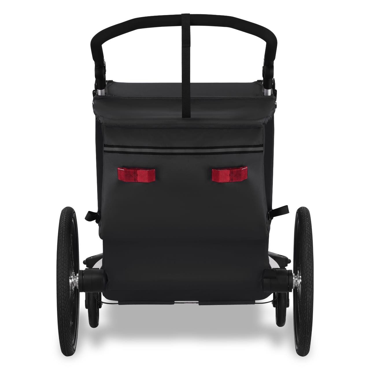 FUXTEC Fahrradkinderanhänger FX-FA1neu, faltbar, für 2 Kinder geeignet, mit 5-Punkt-Sicherheitsgurte – Bild 5 von 5