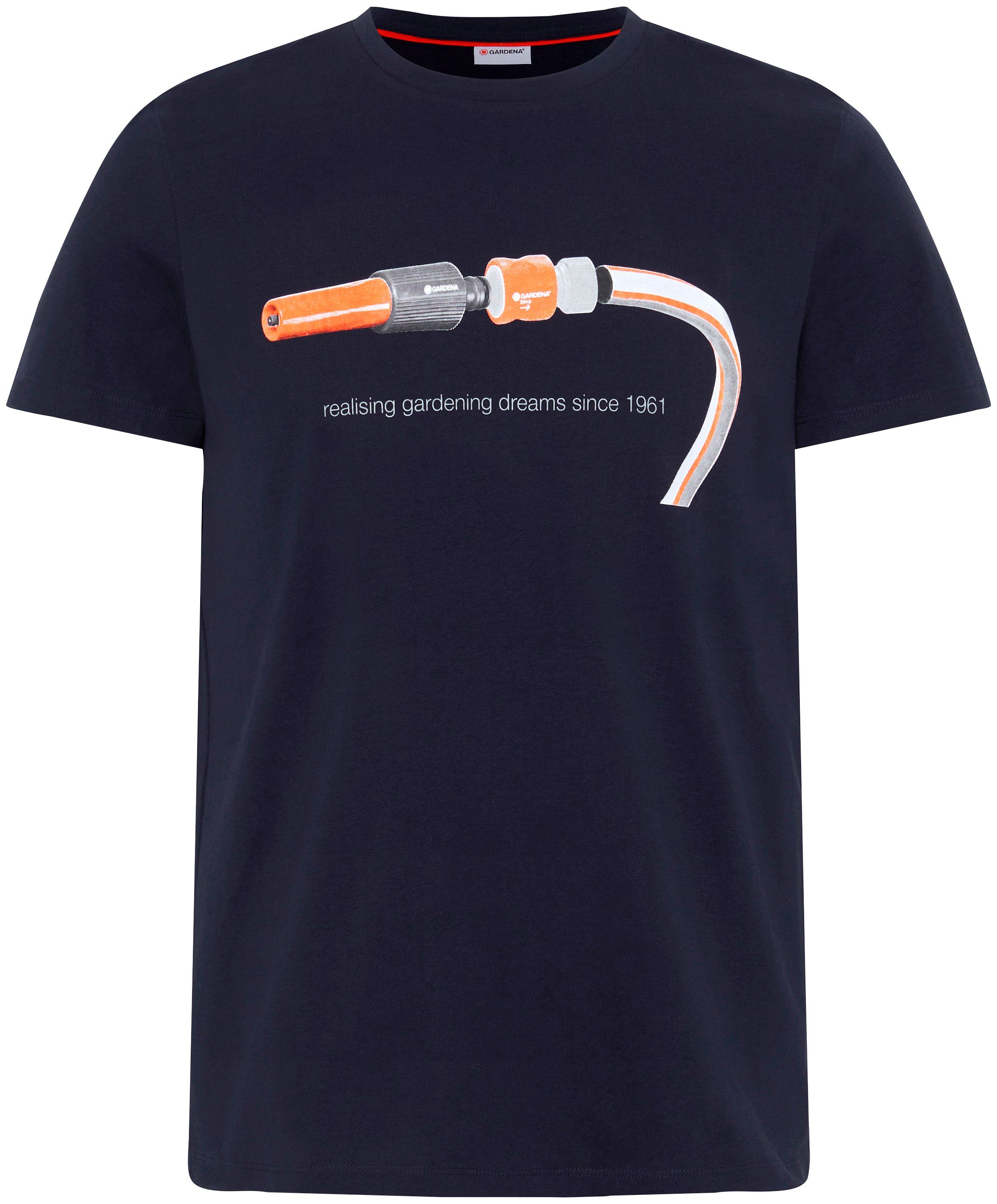GARDENA T-Shirt Night Sky mit Gardena-Logodruck