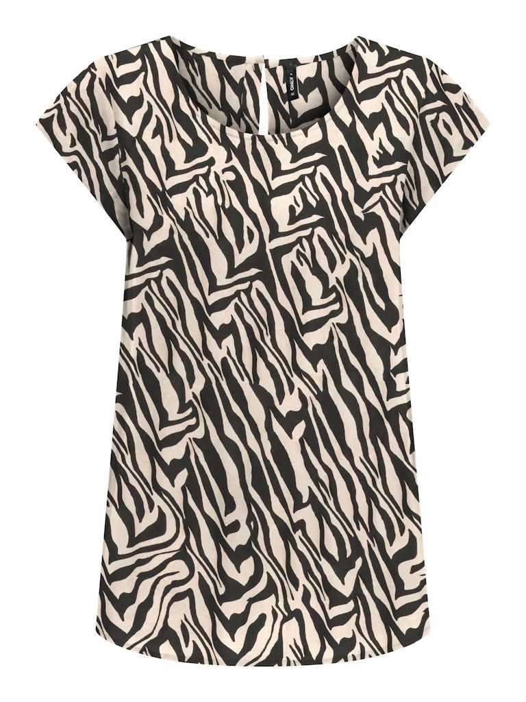 ONLY Blusenshirt ONLNOVA LIFE VIS S/S TOP WVN