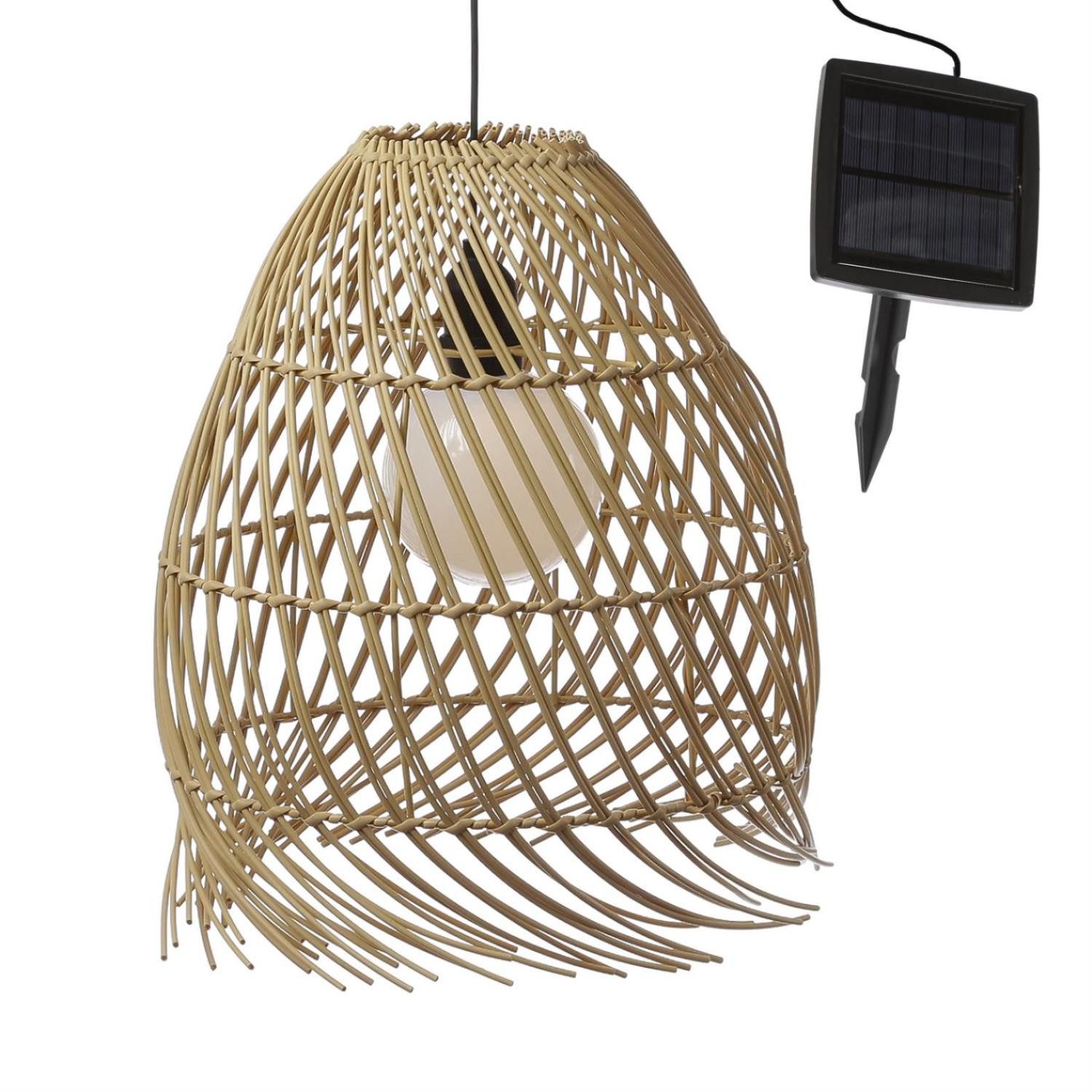 MARELIDA Hängeleuchte LED Solar Hängelampe Boho günstig online kaufen