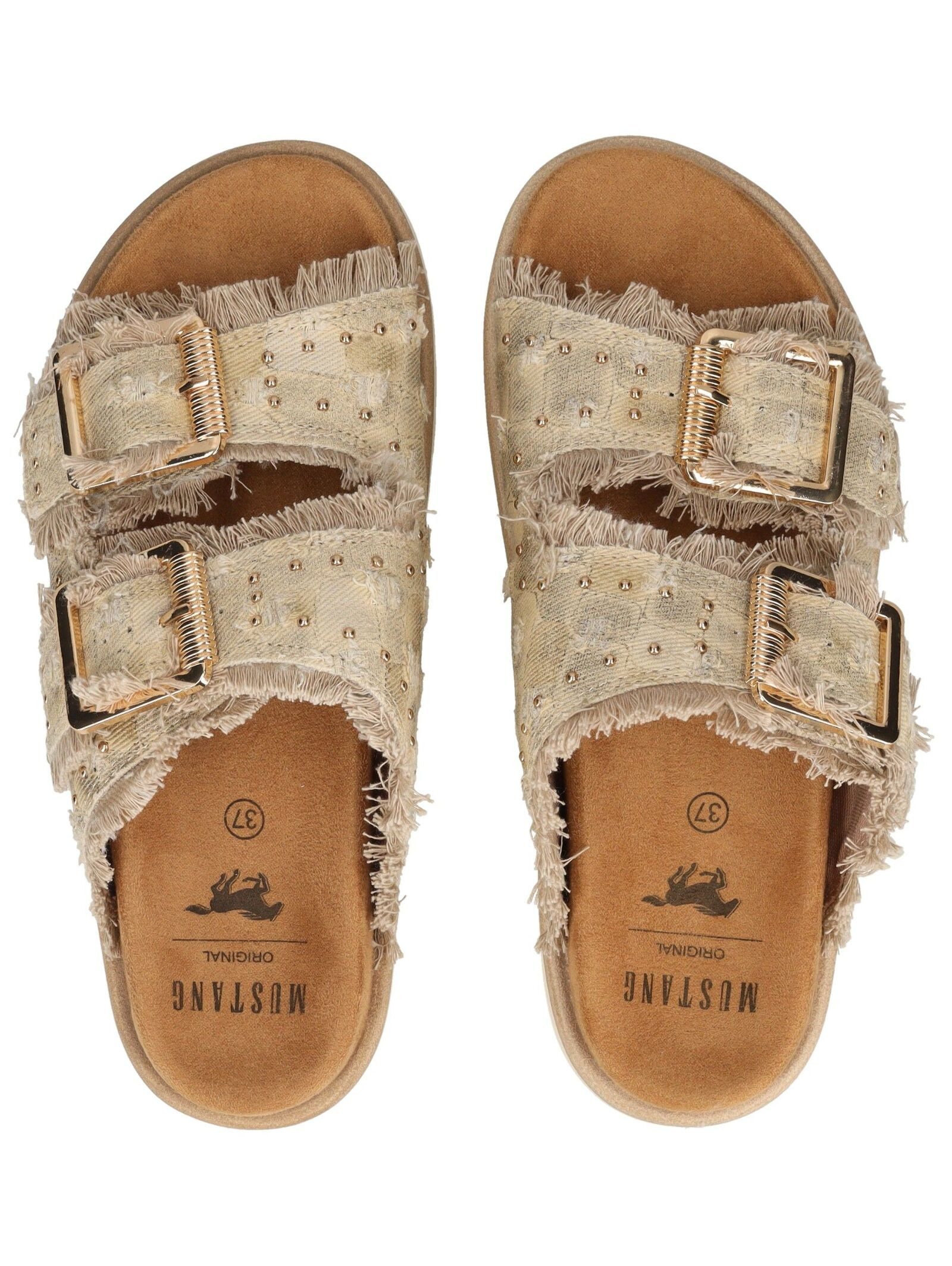 Mustang Shoes Mustang Shoes Pantoletten Textil Pantolette