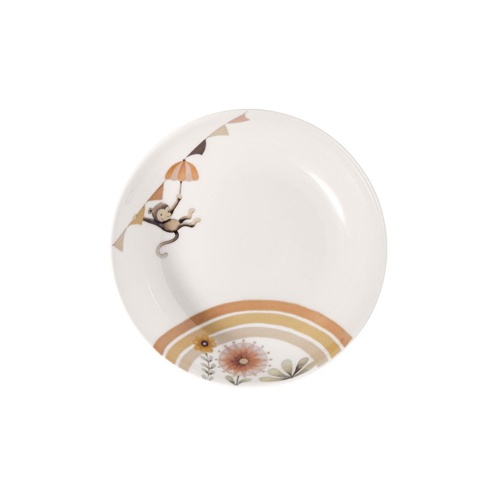 Villeroy & Boch Kinderschale Roar like a Lion Kinder-Suppenteller, Porzellan, (1-tlg), Premium Porcelain, mikrow.- & spülm.sicher, Made in Germany