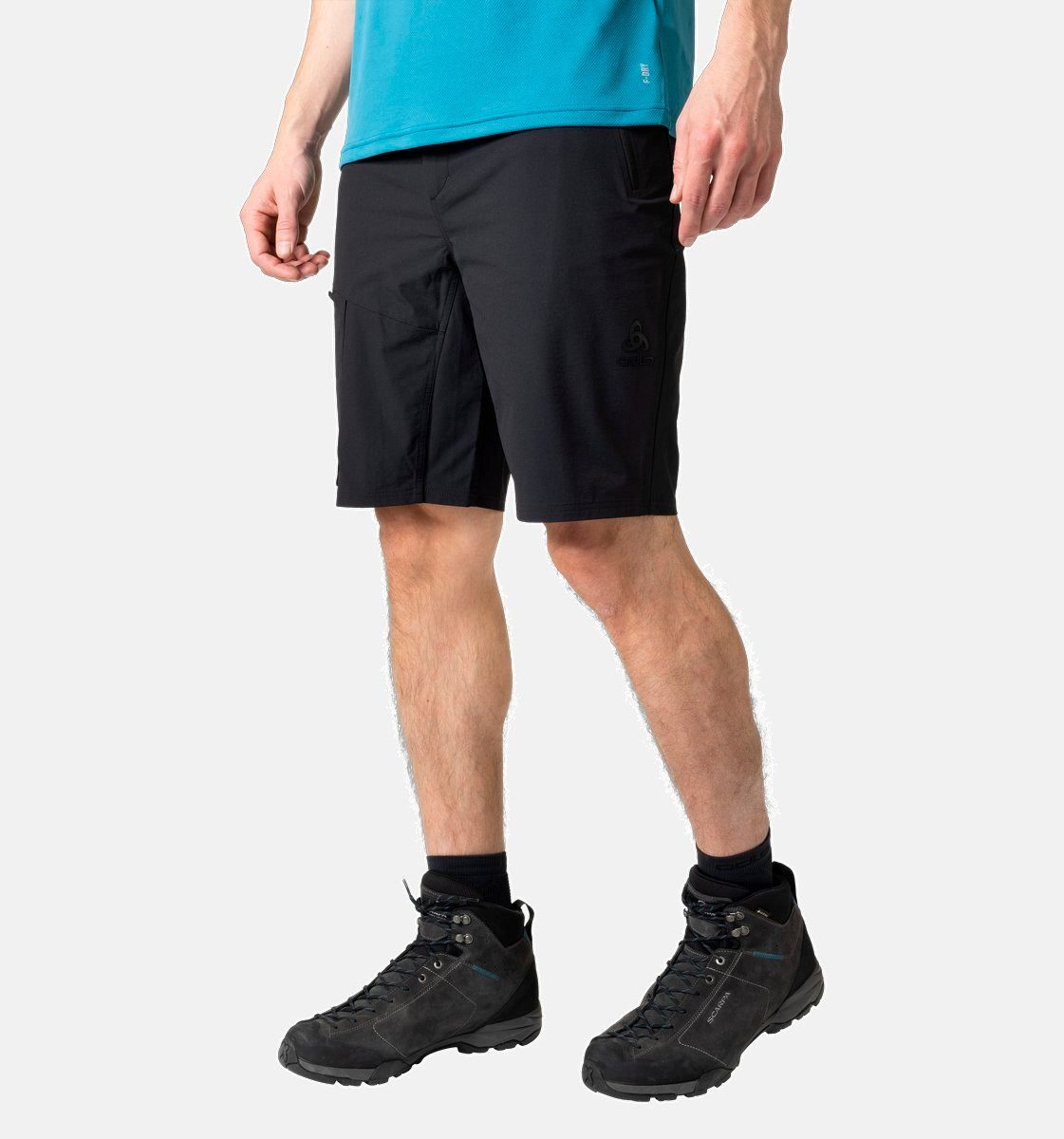 Odlo Trekkinghose Wanderhose Ascent Short (ausgezeichnetet Bewegungsfreihei günstig online kaufen