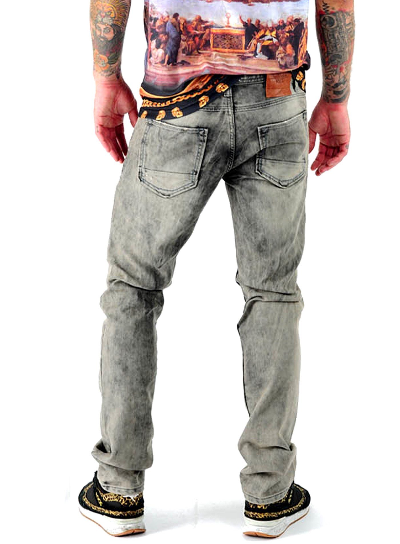 Herren Fit 5-Pocket Jeans VSCT Männer-Hose Stretch-Jeans Jeans Hose VSCT Slim Anthony Fit Slim