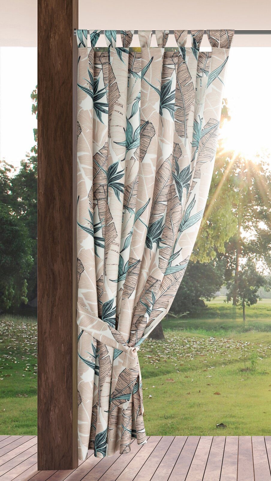 Eurofirany Outdoorvorhang GARDEN Vorhang Wasserdichte Vorhänge günstig online kaufen