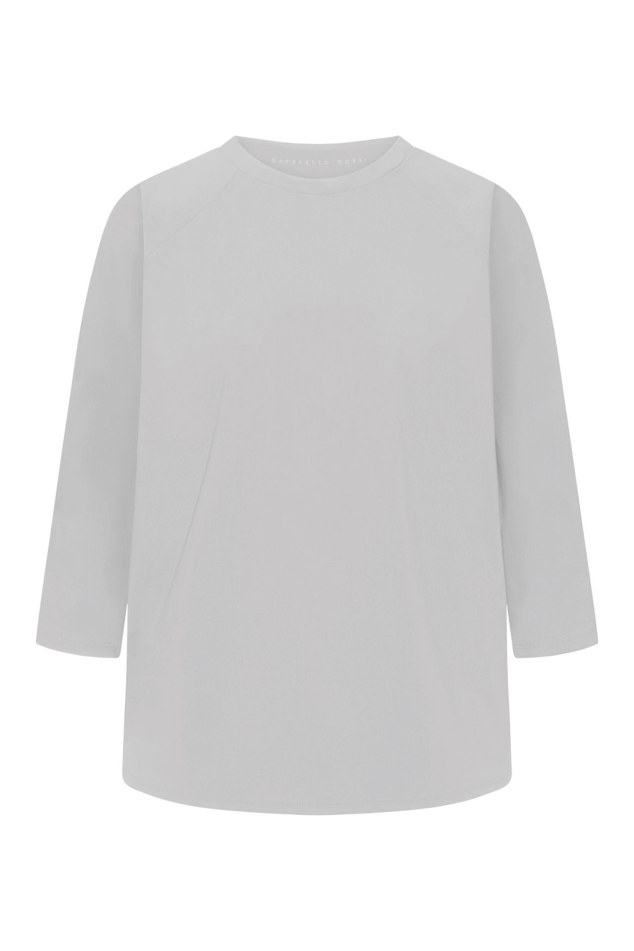 Raffaello Rossi Rundhalsshirt Grazia hellgrau günstig online kaufen