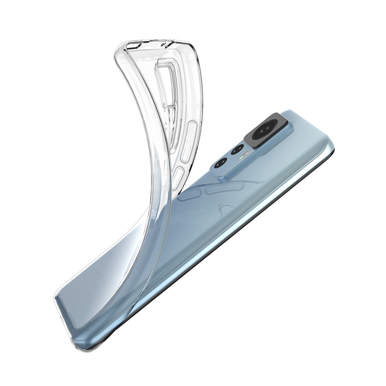 cofi1453 Bumper Ultra Clear 0,5 mm Hülle für Xiaomi 12T Pro / Xiaomi 12T  transparent