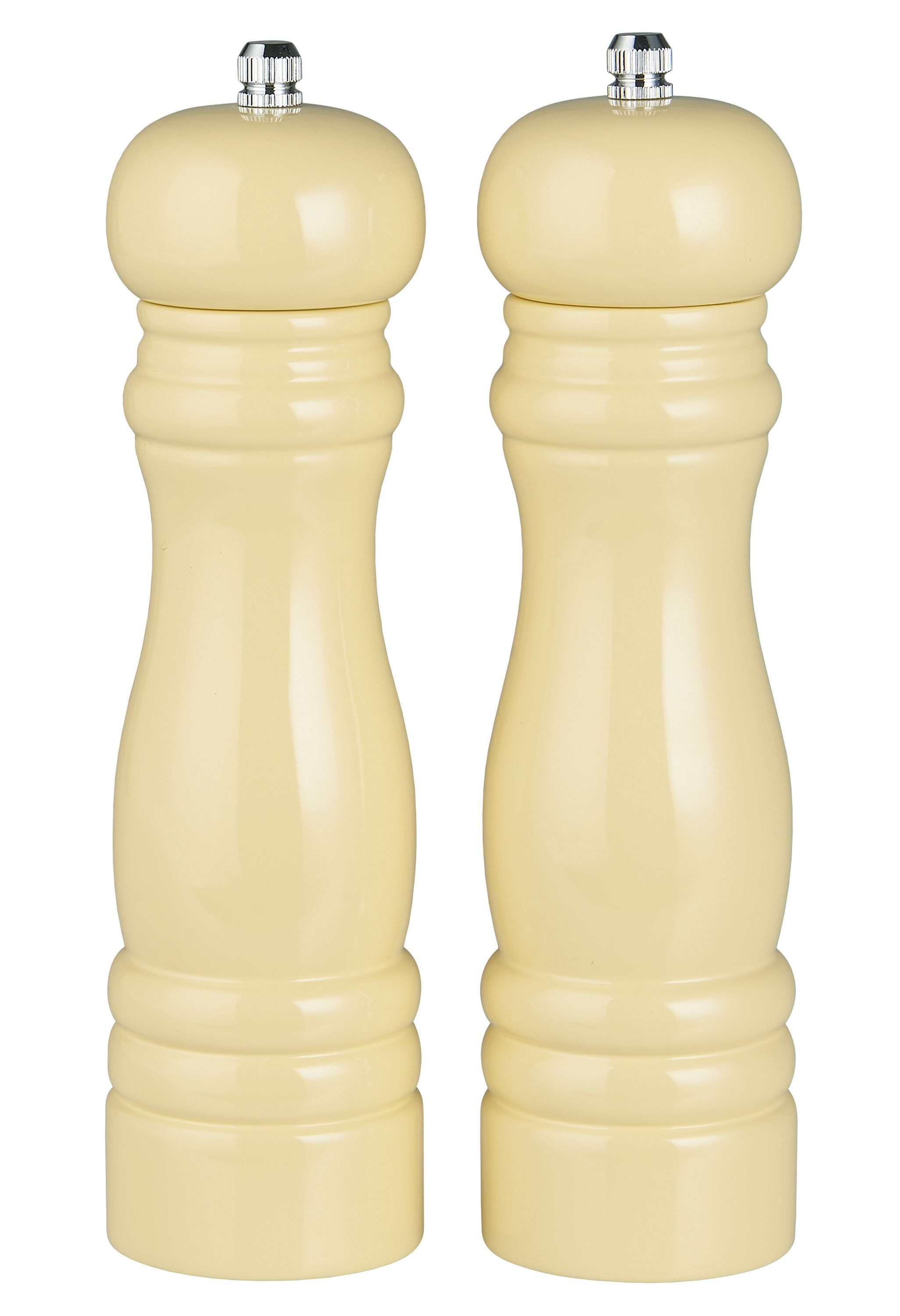 Ib Laursen Salz-/Pfeffermühle Ib Laursen - 2er Set Pfeffermühle und Salzmühle Gelb 1740-04
