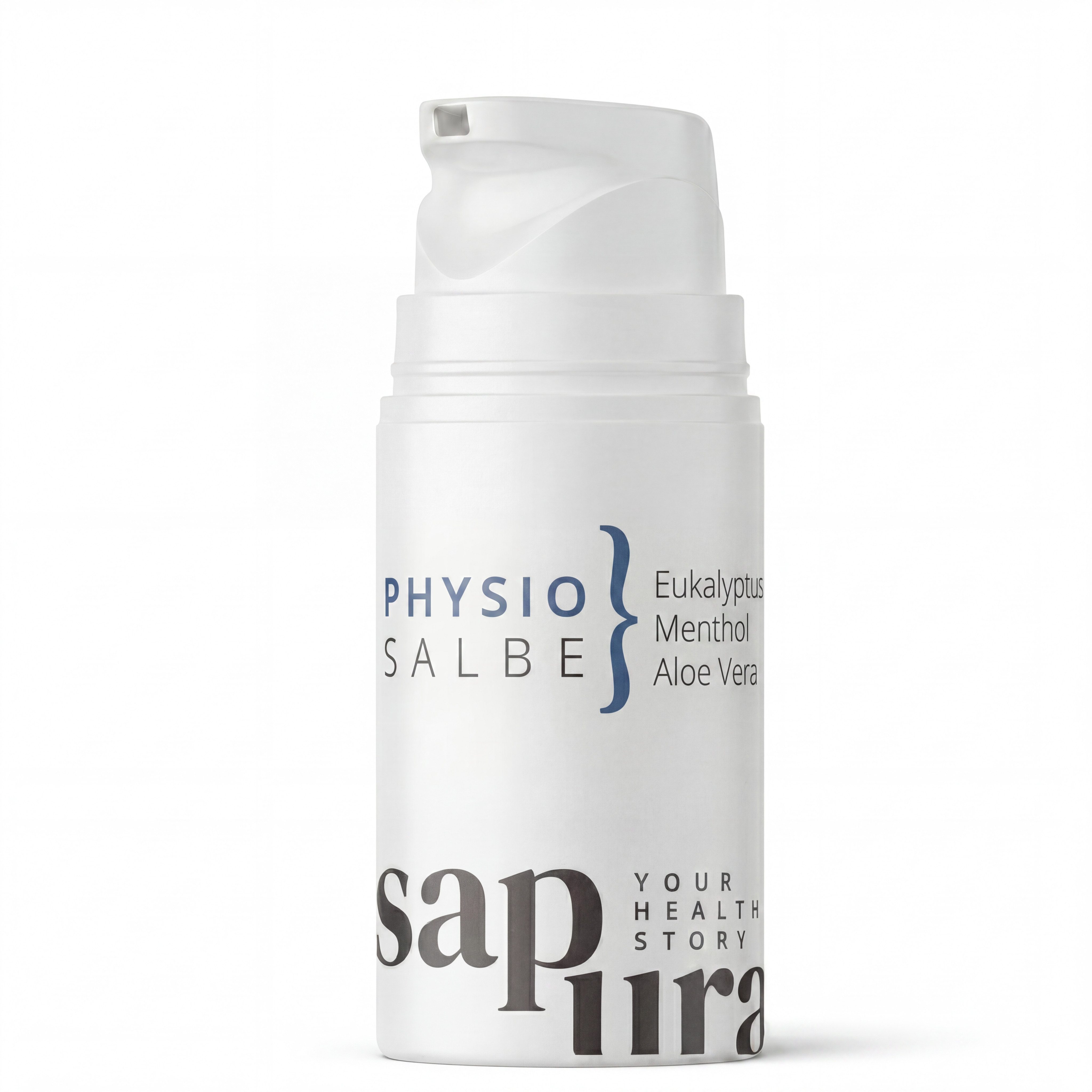 SAPURA Health Körpergel Physio Kühlsalbe Schmerzsalbe, Menthol Eukalyptus bei Muskelkater, 2-tlg., Kühlgel bei sportlicher Überanstrengung